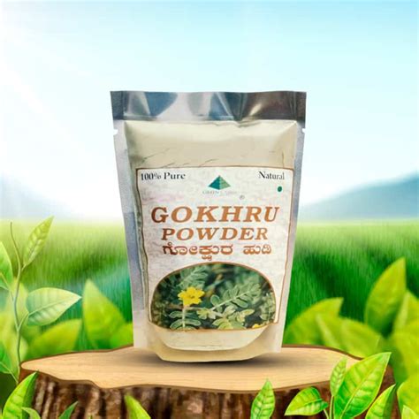 Gokhru Powder 100g Green Cairo Laxmi Ayurvedic Store