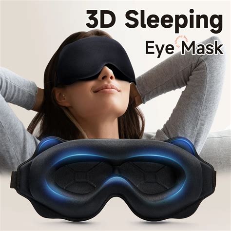 D Sleeping Eye Mask Portable Sleep Aid Eyepatch Light Block Out