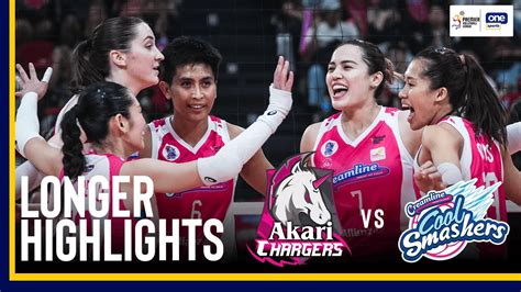 AKARI Vs CREAMLINE LONGER FINALS HIGHLIGHTS 2024 PVL REINFORCED