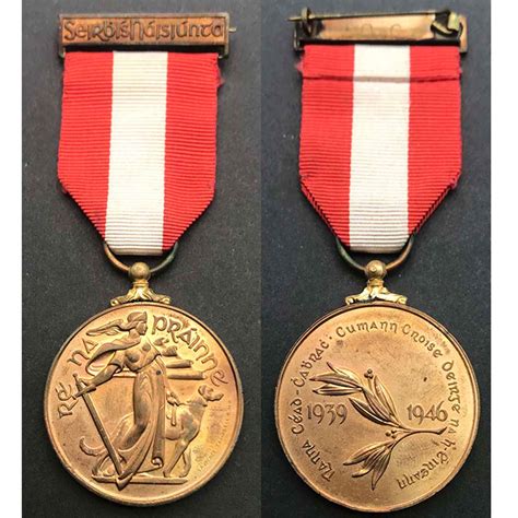 Emergency Service Medal 1939 45 Volunteer Aid Red Cross Liverpool Medals