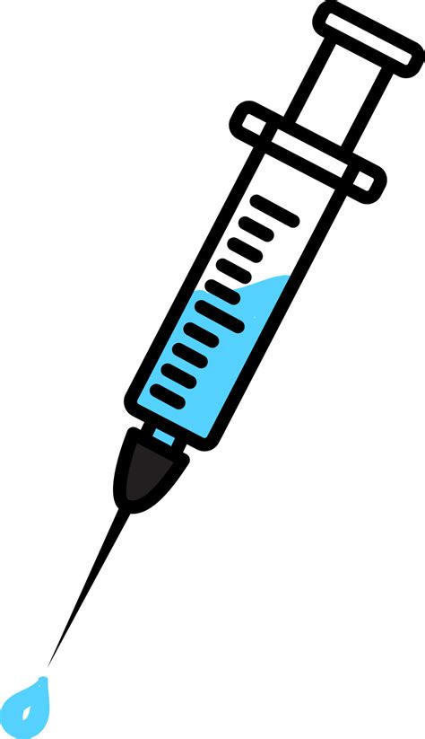 Syringe, illustration, vector on white background. 13554219 Vector Art ...