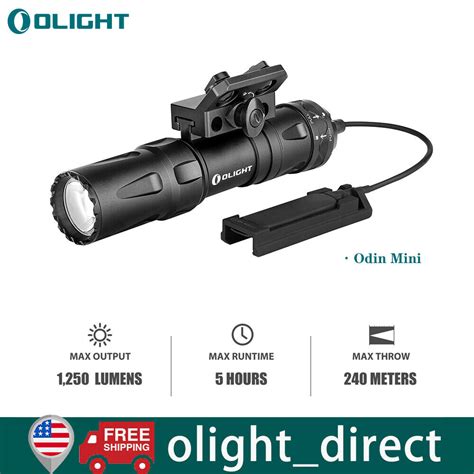 OLIGHT Odin Mini Rechargeable M LOK Rail Mounted Tactical Weapon Light