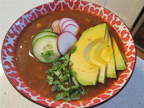 Vegan Pozole Rojo R Veganfoodporn