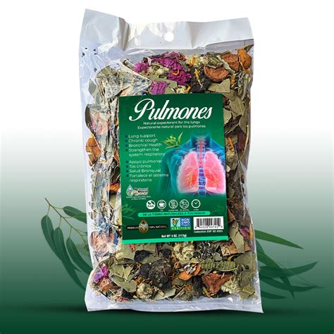 Compuesto Herbal Pulmones Oz Salud Pulmonar