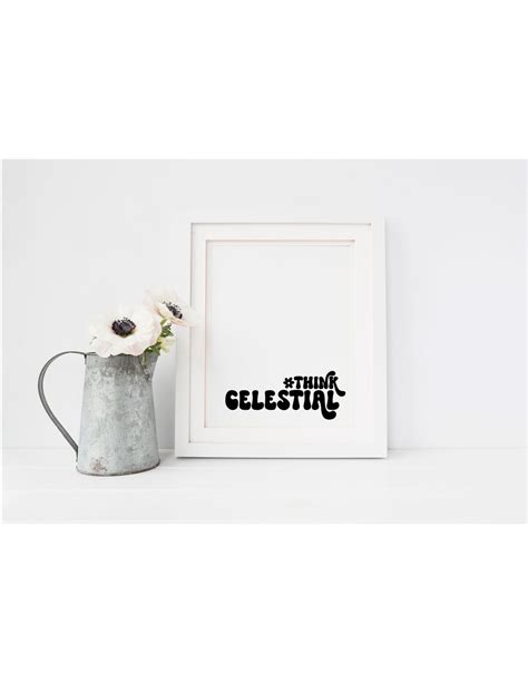 Think Celestial LDS Church Art Family Home Decor General Conference ...