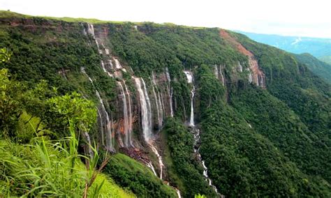 Nohsngithiang Falls Cherrapunji (Seven Sisters waterfalls), Meghalaya - N Travel Advisor