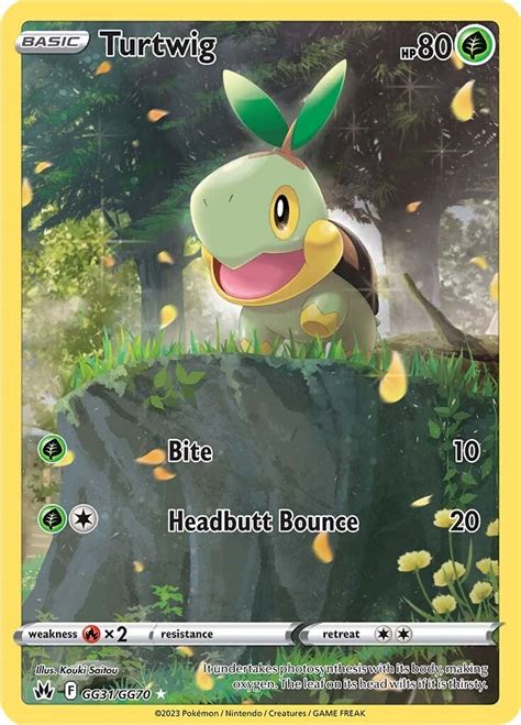 Turtwig Crown Zenith Galarian Gallery Pokemon