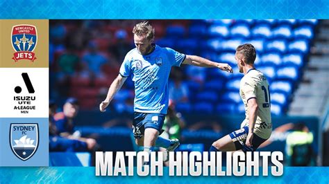 Highlights Newcastle Jets V Sydney Fc Isuzu Ute A League Youtube