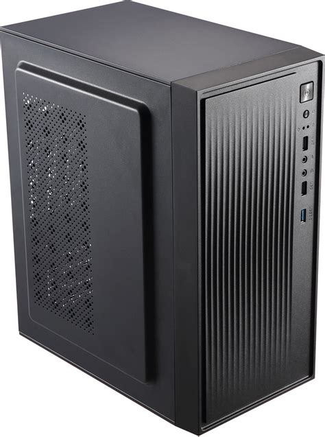Корпус Accord ACC-261B черный без БП mATX 1x80mm 1x92mm 2x120mm 2xUSB2 ...