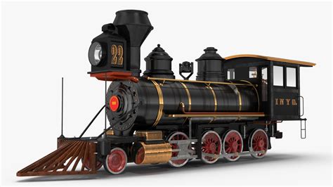 1860s Steam Locomotive 3D Model - TurboSquid 2148450