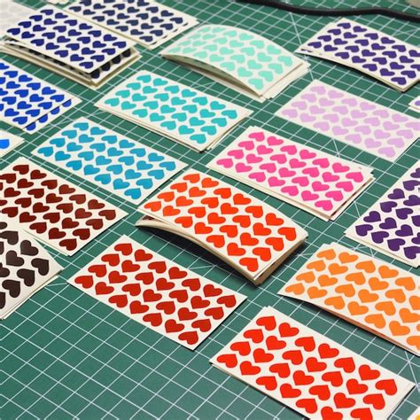 Small Heart Stickers - Etsy