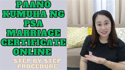 PAANO KUMUHA NG PSA MARRIAGE CERTIFICATE ONLINE STEP BY STEP PROCEDURE