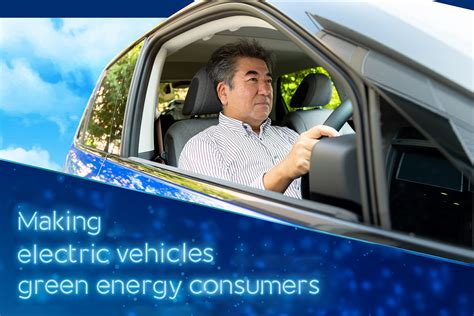 Making Electric Vehicles Green Energy Consumers Possible Future Case