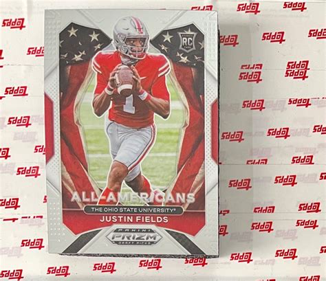 Justin Fields 2021 Panini Prizm Draft Picks Rookie All American Rc