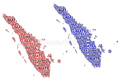 Sumatra Map Vector Stock Vector Illustration Of Sign