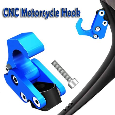 CNC Motorcycle Hook Helmet Bag Luggage Hanger Claw Grandado