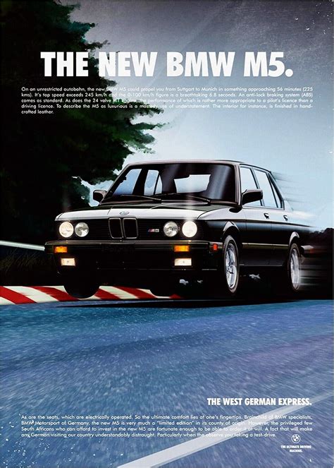 Bmw Advertisement Poster