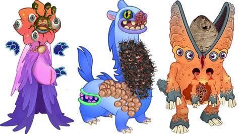 My Singing Monsters Auglur And Yooreek And Blarret And Therapeutic