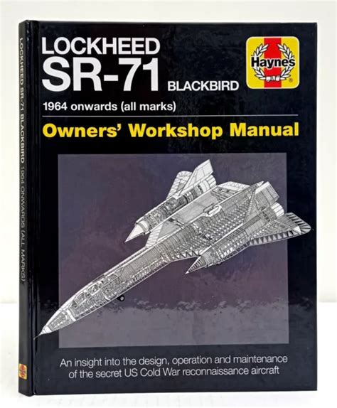 Lockheed Sr Blackbird Cold War Us Spy Plane Haynes Guide Military