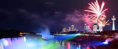 Niagara Falls Fireworks - Canada Limo