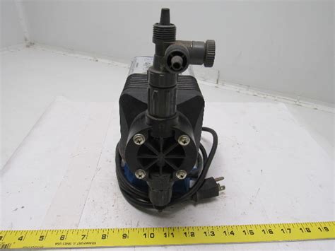 Pulsafeeder LB64SA PTC1 J17 Pulsatron Metering Pump 30 GPD 100 PSI Hot