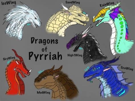 What Type Of Dragon Are You From Wings Of Fire? | Wings of fire, Types ...