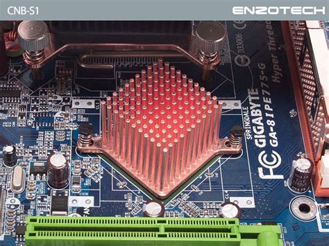 Enzotech Northbridge Heatsink One Piece Forged Copper Cnb S1 Coolerguys