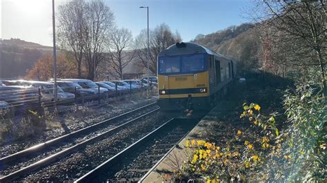 60026 Helvellyn Passes Todmorden On Liverpool To Drax Working YouTube