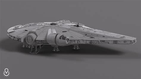 Ilm Spotlight Creating Landos Millennium Falcon For Solo A Star Wars