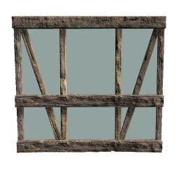 Lumber Glass Wall Primitive Plus ARK Official Community Wiki