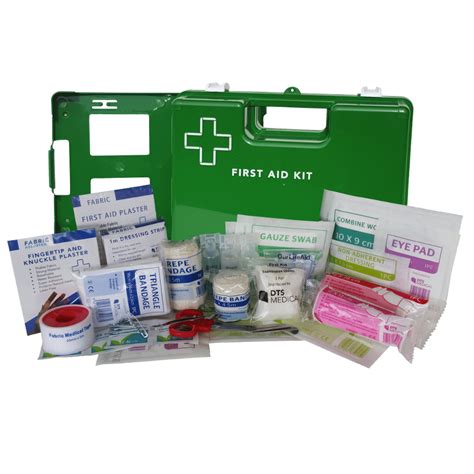 Person Abs Plastic Wall Mount Workplace First Aid Kit Fire And