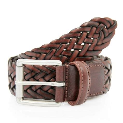 Anderson S Woven Leather Belt Mens Braided Leather Belt Handmade