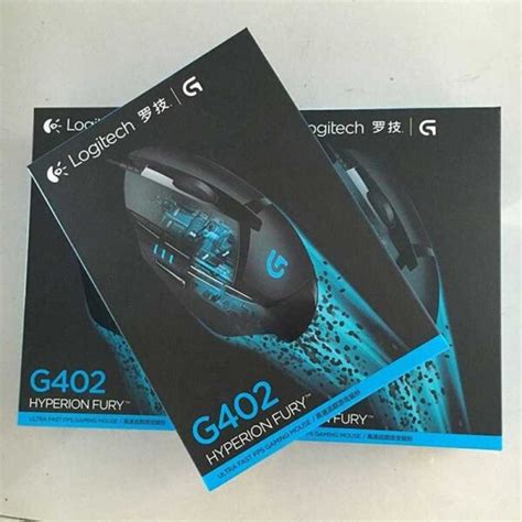 Logitech G 402 Hyperion Fury Wired Gaming Mouse 4000 Dpi Lightweight