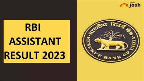 Rbi Assistant Result 2023 Direct Link To Download Pdf Soon Check