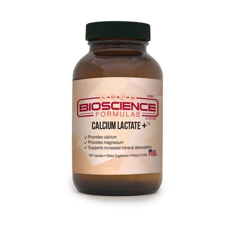 Calcium Lactate +™ – Doctors Research, Inc.