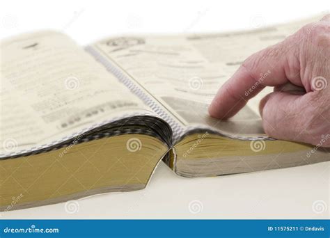 Phone Book Stock Image - Image: 11575211