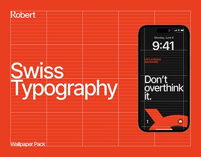 Swiss Typography Projects :: Photos, videos, logos, illustrations and ...