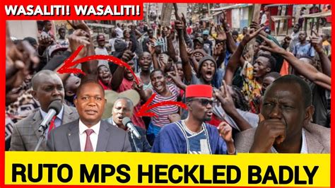 Ni Kubaya Ruto Mps Who Voted Yes Finance Bill Heckled B£at€n And