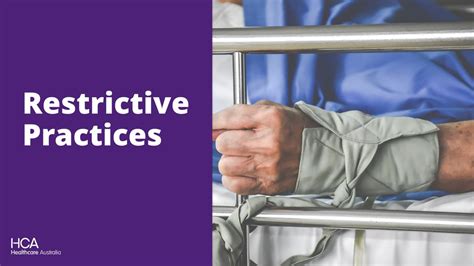 Restrictive Practices — Healthcare Australia Online Learning