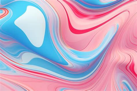 Premium AI Image A Pink And Blue Abstract Background