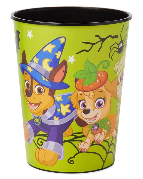 American Greetings Paw Patrol Party Supplies 16 oz. Plastic Party Cup, Halloween, 8-Count ...