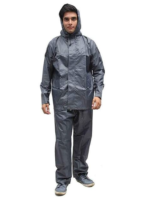 Duck Back Rain Coat Suit At Protective Work Wear Suits In