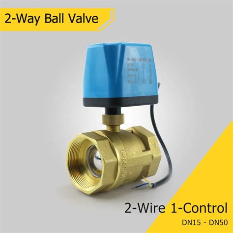 V Lvula De Bola Motorizada Normalmente Cerrada Abierta Solenoide El