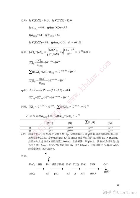 Ph3，y过量 Aiy＋y（剩） 六次甲基四胺，ph5 Zn↓aiy Ssv 知乎