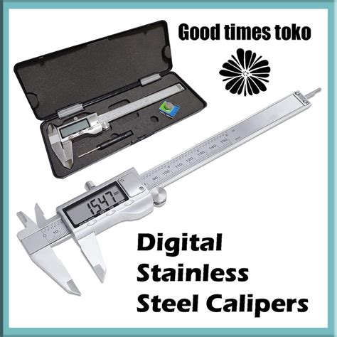 Jual Jangka Sorong Stainless Steel Digital Display LCD - Micrometer - Caliper - Sigmat Digital ...