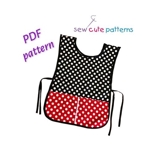 Adult Apron Pattern Sewing Pattern Cobbler Apron Pattern Etsy