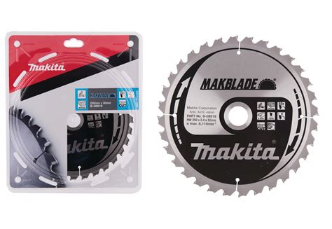 Tarcza tnąca do drewna Makita Makblade B 08919 250 x 30 mm porównaj