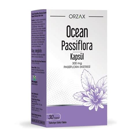 Ocean Passiflora 30 Kapsül Vitamin Dolabı