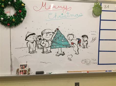 Easy Whiteboard Christmas Drawings Warehouse Of Ideas