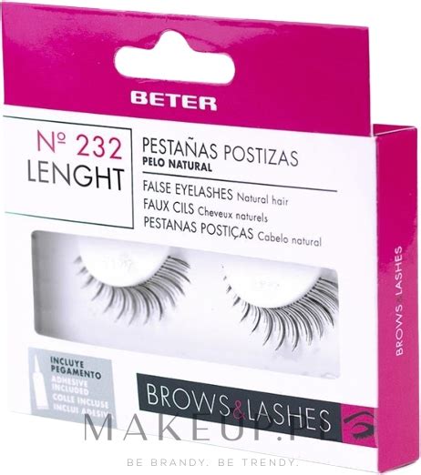 Sztuczne rzęsy Length Beter False Eyelashes 232 Makeup pl